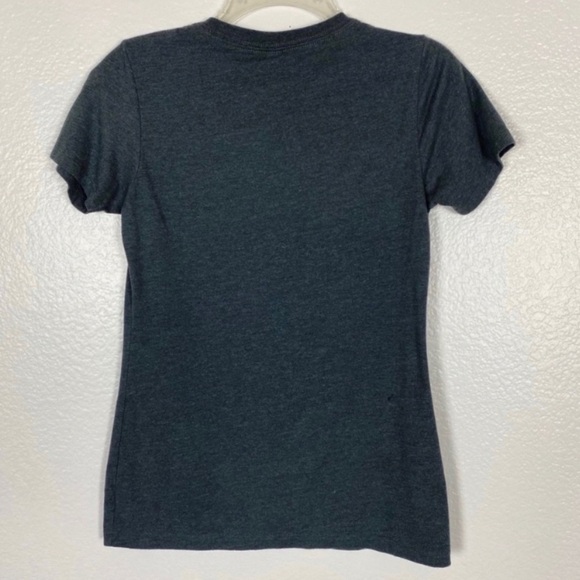 Next Level Graphic Tee Shirt Short Sleeves Gray Size M - Picture 2 of 5